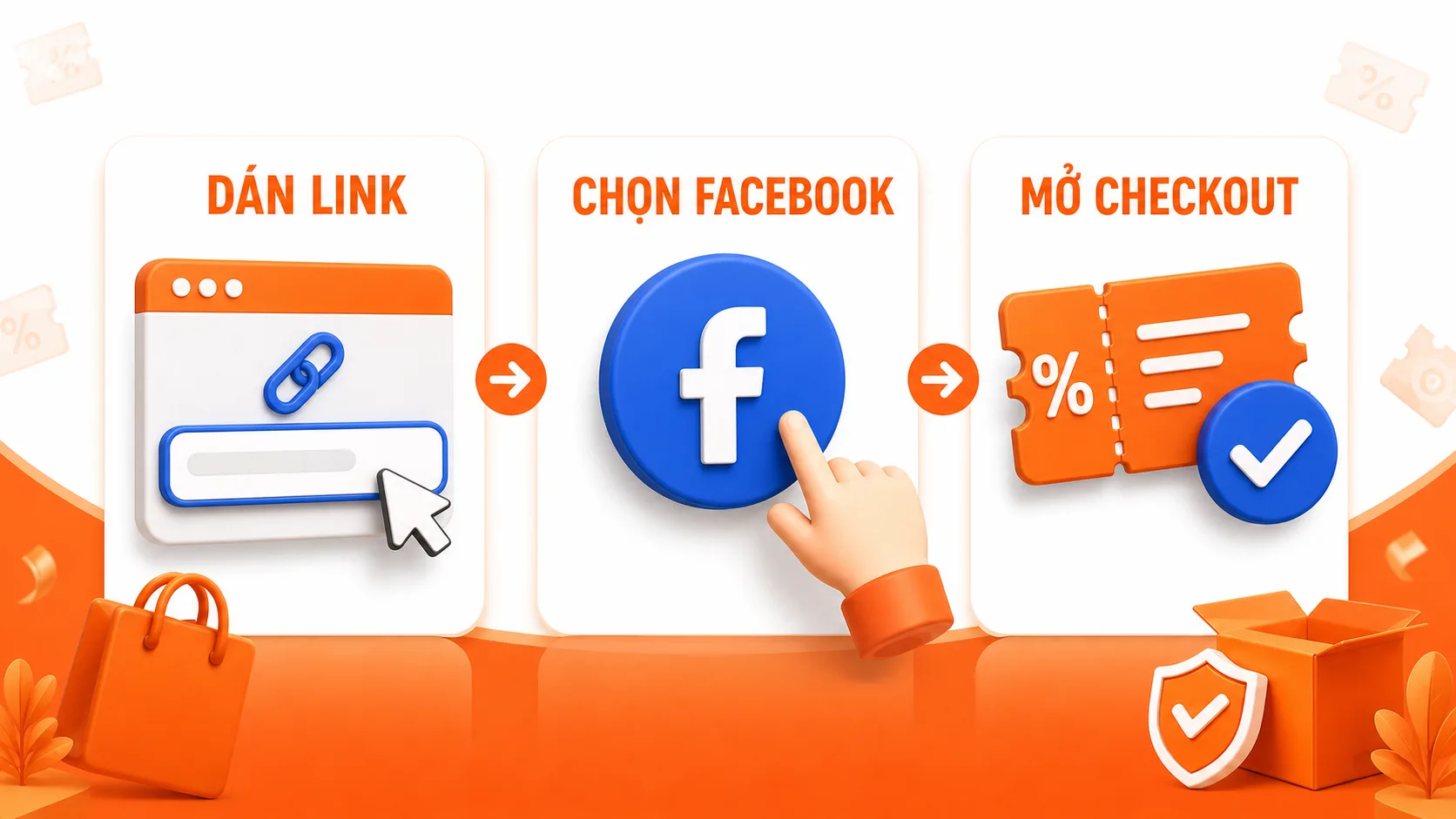 Minh họa dán link và chọn nguồn Facebook trên sansalesoc.com