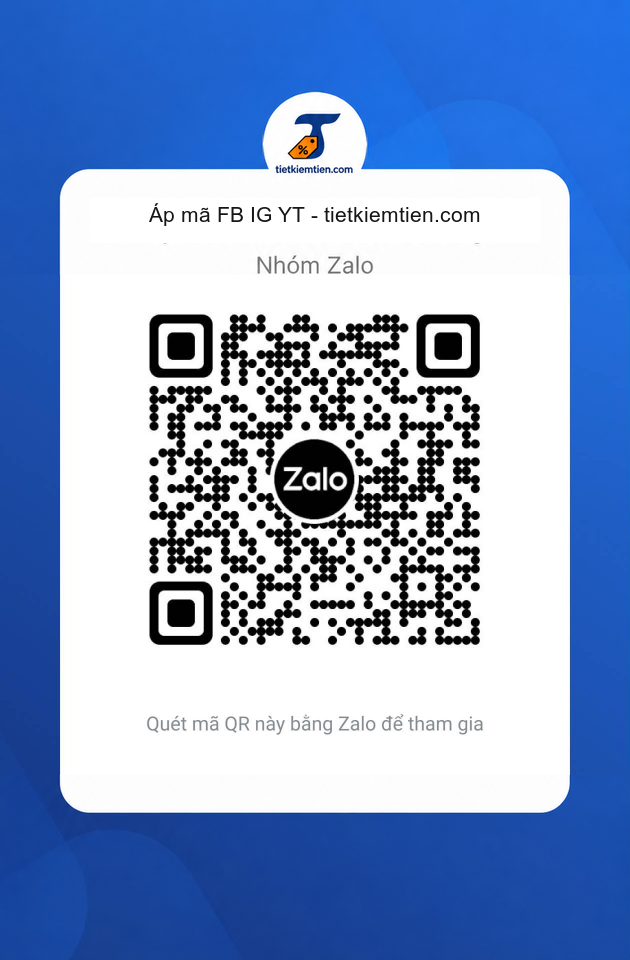 Mã QR vào nhóm Zalo Áp mã FB IG YT của sansalesoc.com