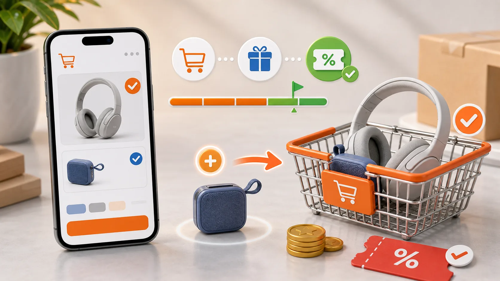 Ghép sản phẩm phụ để đủ điều kiện voucher Shopee